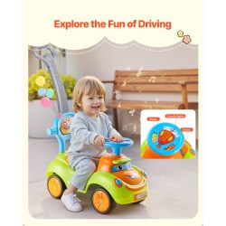 Työntö ja potkuauto polypropeenia 19–36 kuukautta 25 kg kantavuus aurinkosuoja