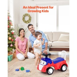 Ajettava työntöauto potkutettava 19–36 kk 25 kg kantavuus säilytystila