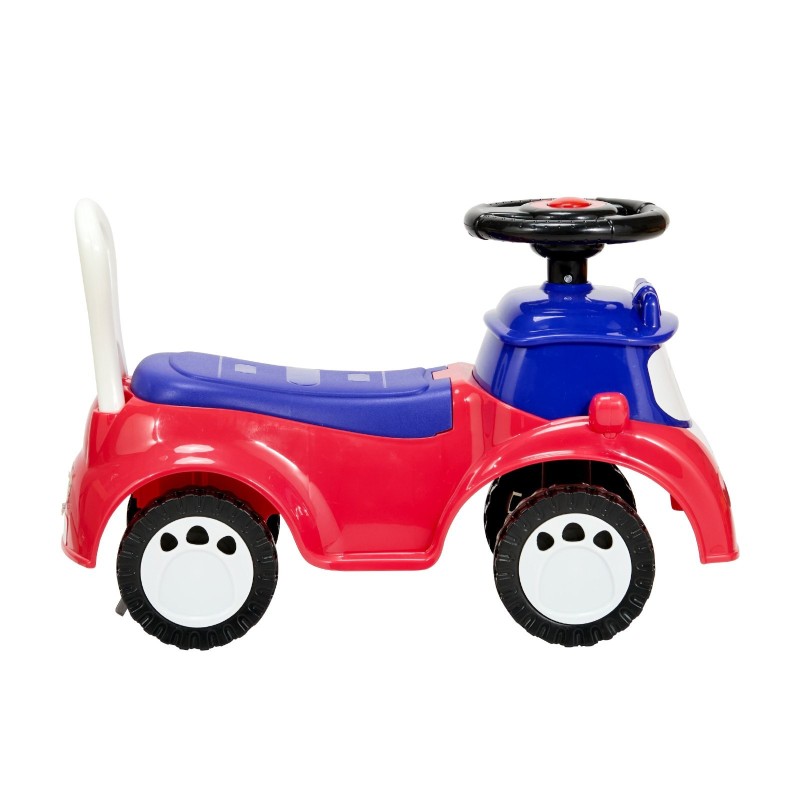 Ajettava työntöauto potkutettava 19–36 kk 25 kg kantavuus säilytystila