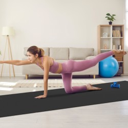 Harjoitusmatto PVC-materiaali 3,66 x 1,83 m paksu 3–4 henkilölle