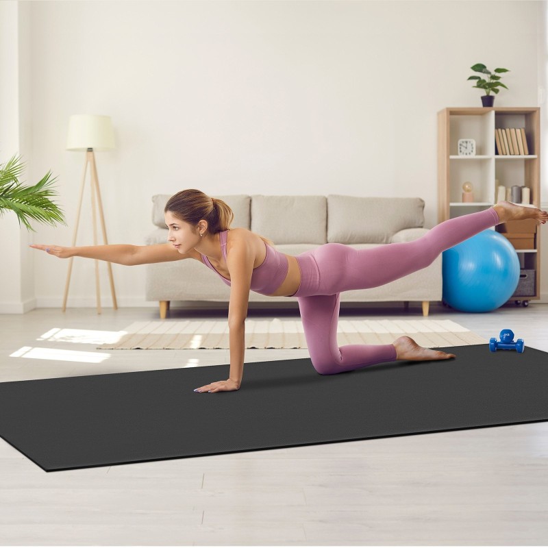 Harjoittelumatto PVC 3050x1830 mm liukumaton paksu jooga pilates