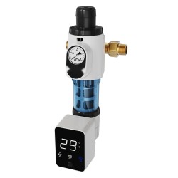 Koko talon esisuodatin kaivovedelle 40 mikronin 4 T/H virtausnopeudella itsehuuhtelulla