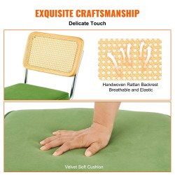 Ruokatuoli polyeteenirottinki selkänojalla samettipehmuste kantavalla metallirungolla 4 kpl