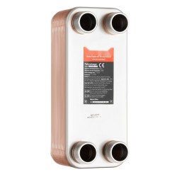 Juotettu levylämmönvaihdin ruostumatonta terästä 30 levyä lattialämmitykseen