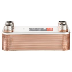 Juotettu levylämmönvaihdin ruostumatonta terästä 30 levyä lattialämmitykseen