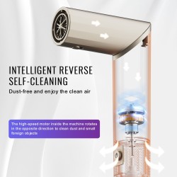 Keraaminen hiustenmuotoilulaite 34,5 mm 8 lisäosaa kuivaaja ja kiharrin