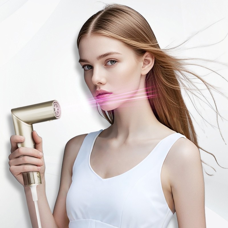 Keraaminen hiustenmuotoilulaite 34,5 mm 8 lisäosaa kuivaaja ja kiharrin