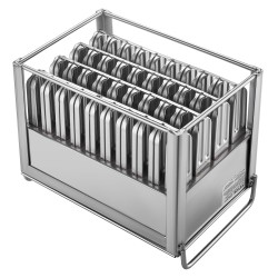 Mehujäämuotit ammattikäyttöön 40 kpl pyöreäkärkiset ruostumattomasta teräksestä kaksoisaukolla 50 tikkua