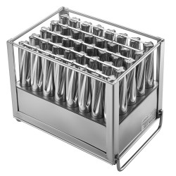 Sylinterimäiset mehujäämuotit 40 kappaletta elintarvikekelpoinen ruostumaton teräs sisältää 50 tikkua ja pussia