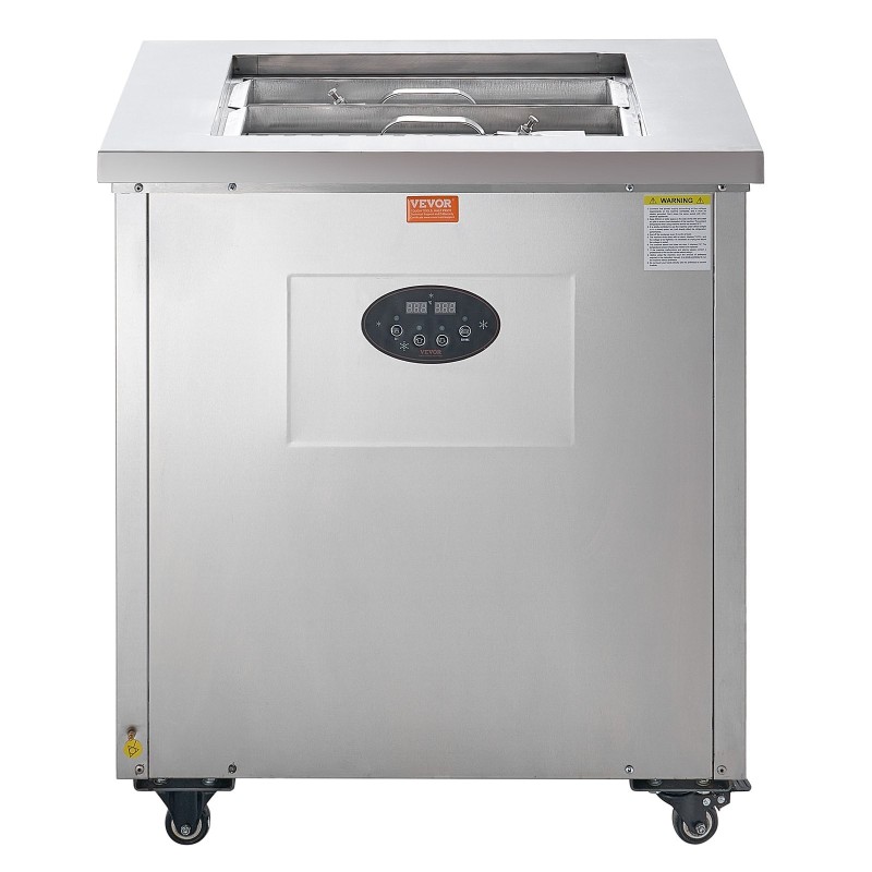 Kaupallinen mehujäätelökone ruostumattomasta teräksestä valmistettu 52 kpl erässä 2 muottisarjaa