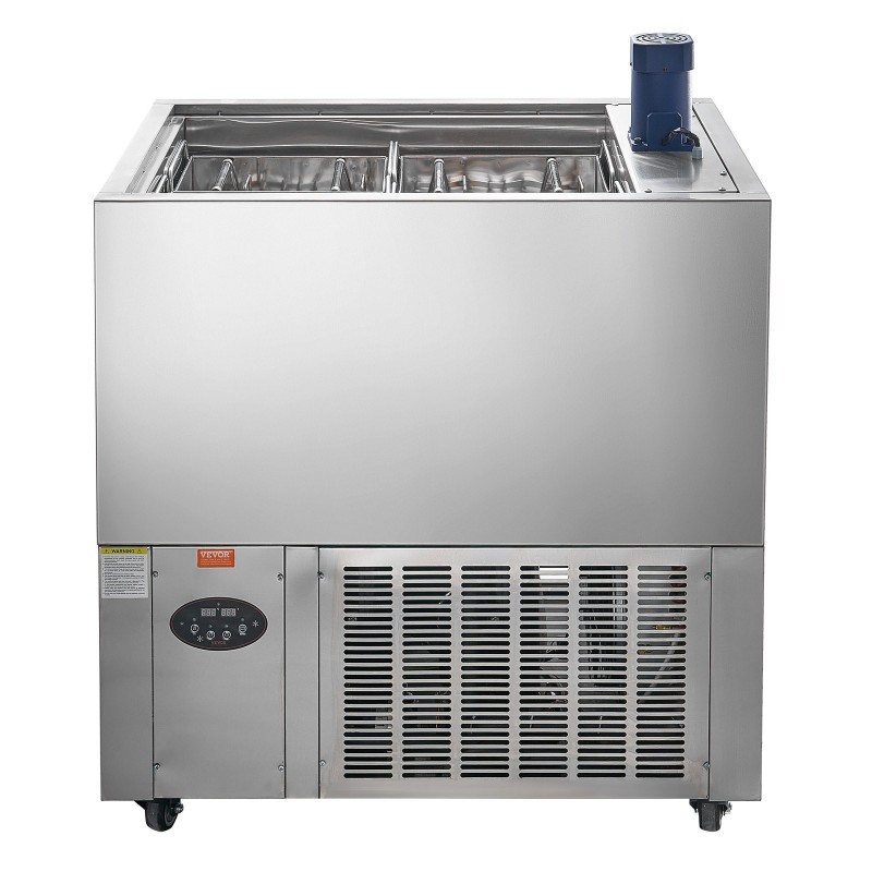 Mehujääkone ammattikäyttöön 4 muottisarjaa 120 kpl ruostumatonta terästä