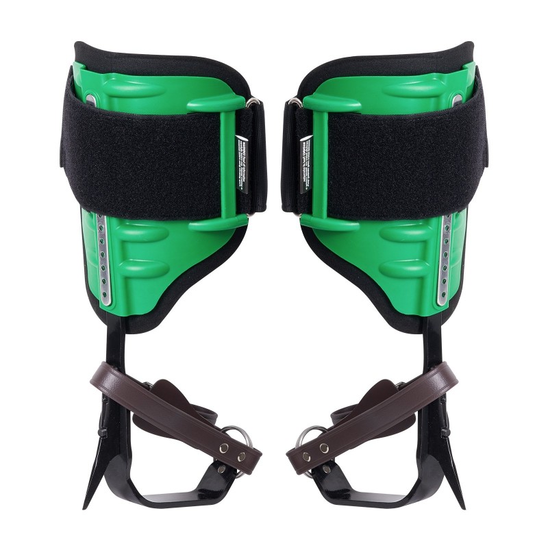 Puukiipeilypiikit seosteräksestä 1 pari säädettävät remmit 350 paunan kantavuus