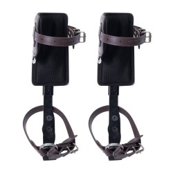 Puun kiipeilyraudat seosteräksestä säädettävä 335 432 mm korkeus 350 paunan maksimikuorma pari