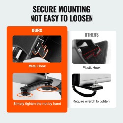 Kattoteline suksille ja lumilautoille alumiinia 80,5 cm 6 paria lukolla