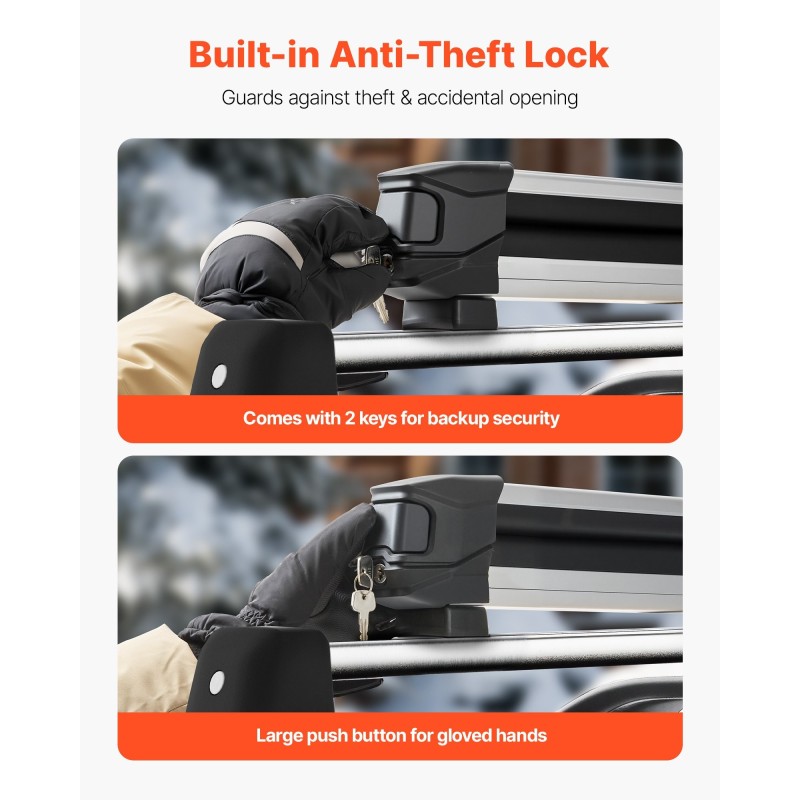 Suksi- ja lumilautateline alumiiniseoksesta 2 kpl 6 paria tai 4 lautaa