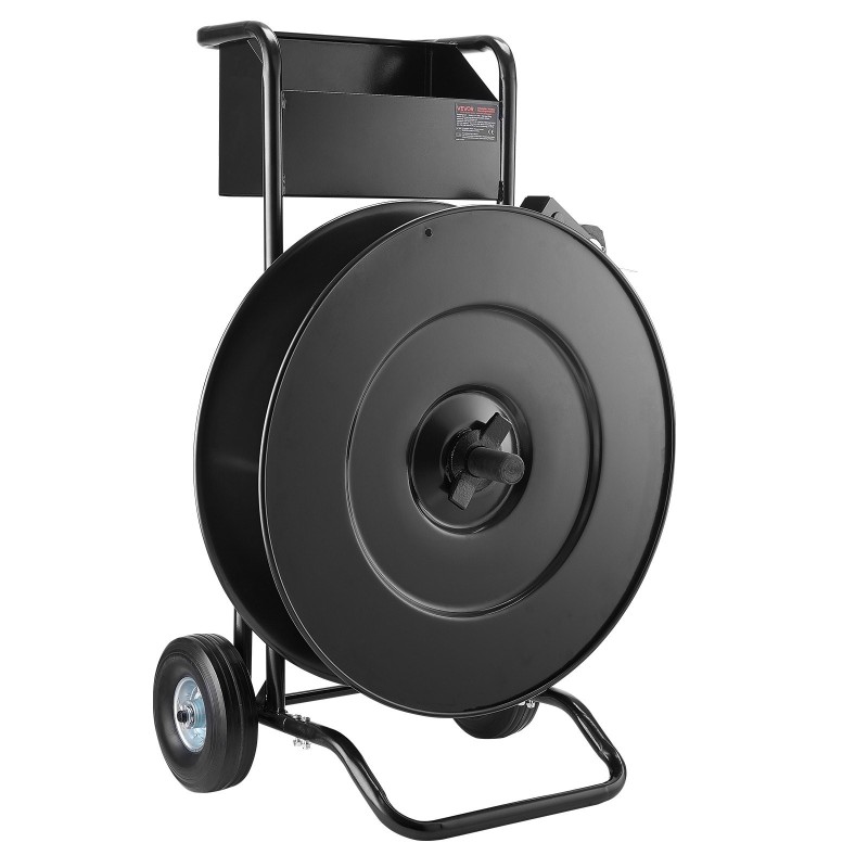 Sidontakärry PET PP teräsnauhoille Q235 hiiliteräsrunko 203 ja 406 mm rumpujarru työkalulaatikko