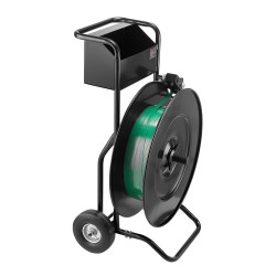 Sidontakärry PET PP teräsnauhoille Q235 hiiliteräsrunko 203 ja 406 mm rumpujarru työkalulaatikko