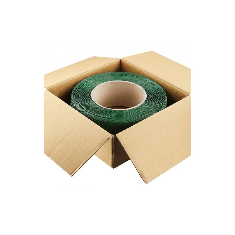 PET-vannenauharulla polyesteri 15,9 mm 0,8 mm 1200 m vihreä