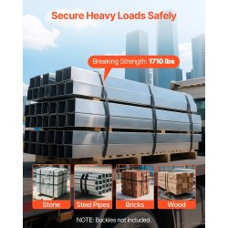 Teräsvannekela 19 mm 0,55 mm 91 m 775,6 kg murtolujuus