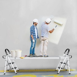 Alumiininen teleskooppityötaso 1840–2750 mm 227 kg kantavuus 317,5 mm leveä telineille