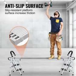 Teleskooppinen alumiininen työtaso 2438–3962 mm 227 kg kantavuus telineille