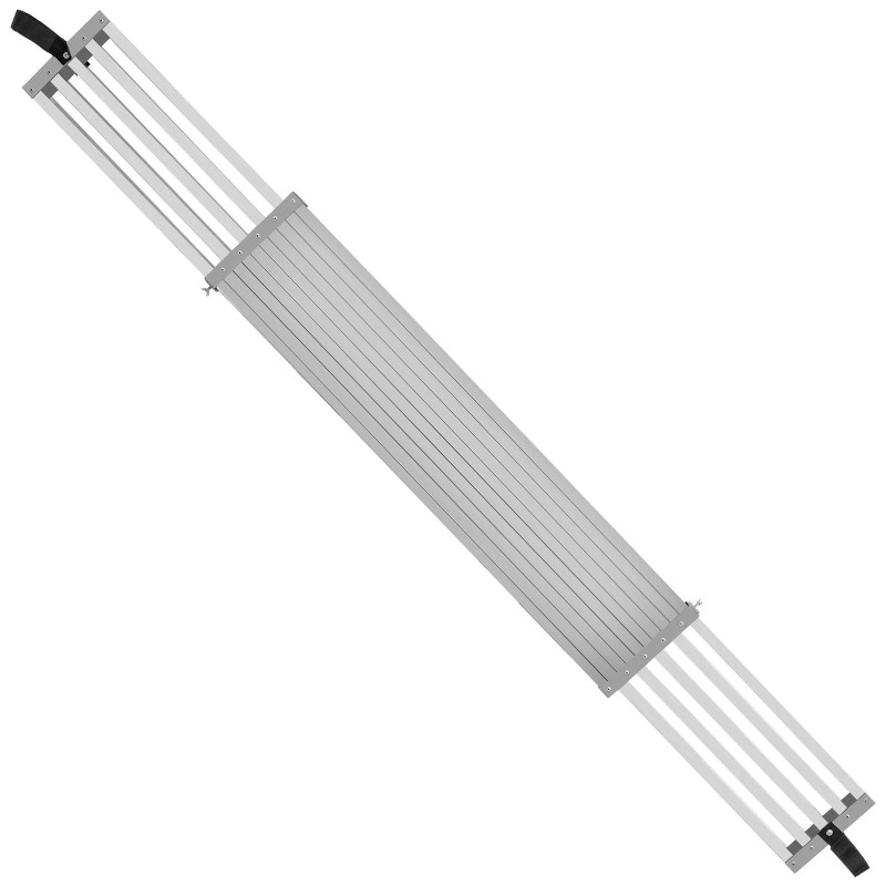 Teleskooppinen alumiininen työtaso 2438–3962 mm 227 kg kantavuus telineille