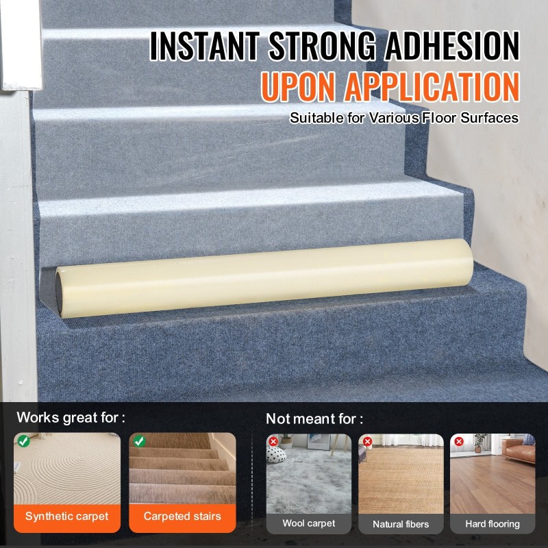 Maton suojakalvo polyeteeni 91,4 cm x 61 m itsekiinnittyvä läpinäkyvä