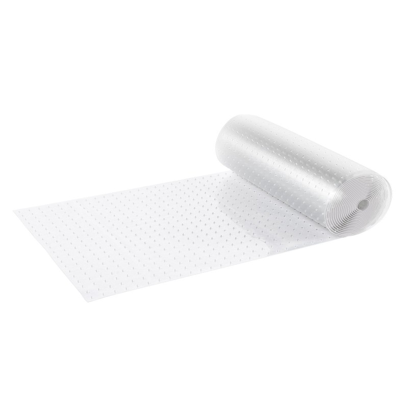 PVC-mattosuoja läpinäkyvä 610 mm ja 7,62 m liukumaton oviaukoille