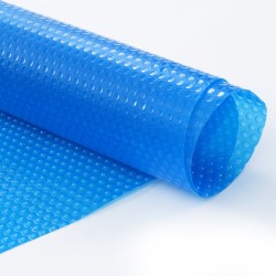 Pyöreä aurinkopeite halkaisija 3,05 m PE-muovi 15 mil kuplarakenne altaisiin