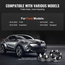 Vanteen levikkeet alumiiniseoksesta 38,1 mm 6-reikäiset 87,1 mm navalla 4 kpl