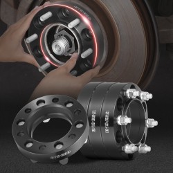 Pyöränlevikkeet alumiiniseosta 31,75 mm 6-reikäiset M12 x 1,5 pultit 4 kpl