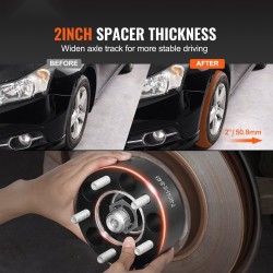 Vanteen levikkeet alumiiniseos 50,8 mm 5x4,5 jako 82,5 mm keskireikä 4 kpl