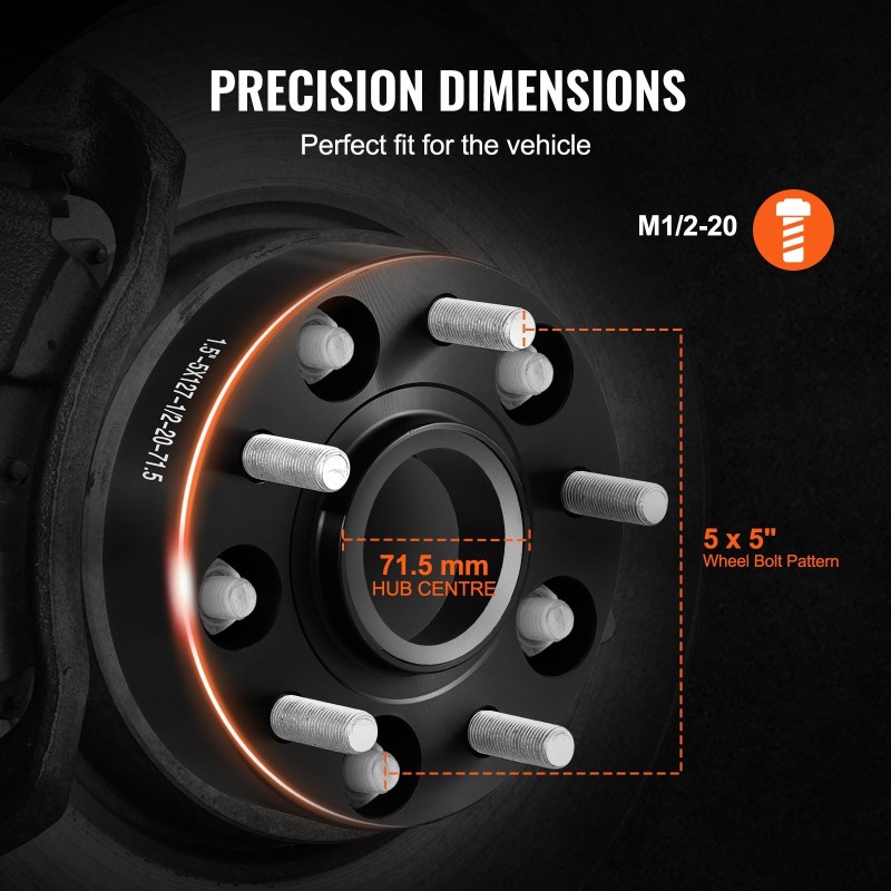 Pyöränlevikkeet takorakenteisesta alumiiniseoksesta keskittävä rakenne pultattavat maastoajoon
