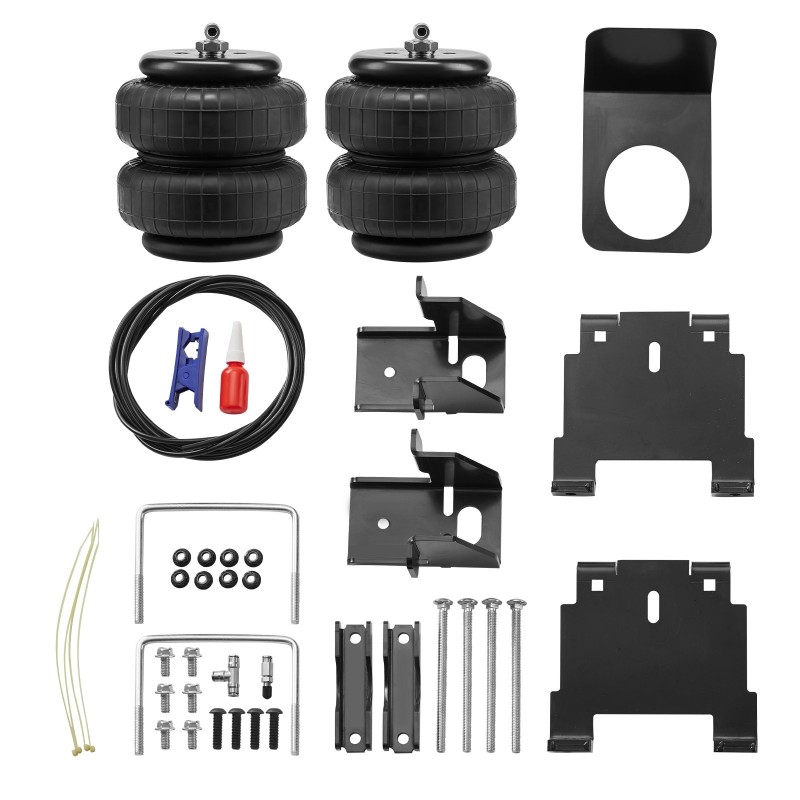 Ilmajousisarja taka-akselille NR ilmapussit 2 kpl 5–100 psi 2007–2018 Silverado/Sierra 1500