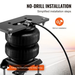 Ilmajousitussarja takajousitukselle Dodge Ram 2500 2003-2013 3500 2003-2018 2268 kg kantavuus