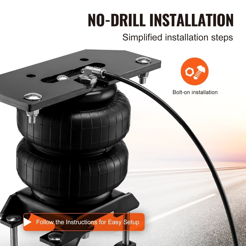 Ilmajousitussarja takajousitukselle Dodge Ram 2500 2003-2013 3500 2003-2018 2268 kg kantavuus