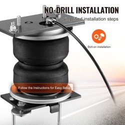 Ilmajousisarja 2 kumipussia kantavuus 2268 kg sopii Dodge Ram 2500 2014–2023