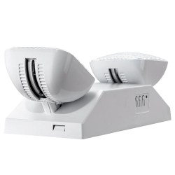 LED hätävalaisimet 6 kappaletta kaksi säädettävää päätä 180 minuutin akku katto tai seinäasennus