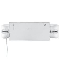 LED-hätävalaisimet 6 kappaletta kaksi säädettävää päätä 180 minuutin akku katto tai seinäasennus