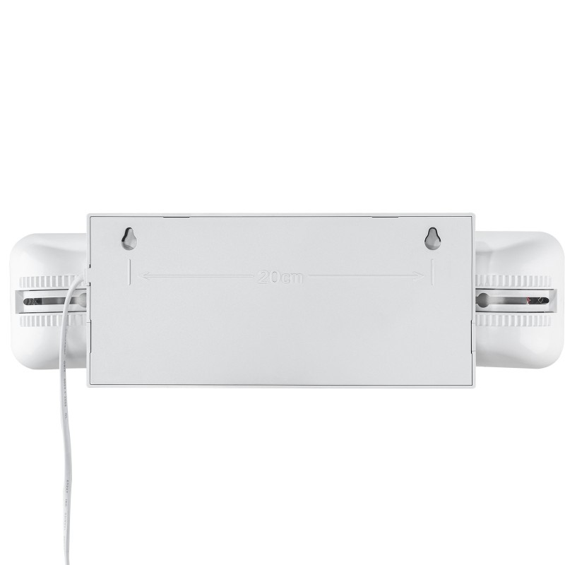 Hätävalaisinsarja 12 kpl kolmen watin kaksi säädettävää LED-päätä 180 minuutin akku liekinestomuovi