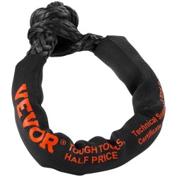 Pehmeä polyeteenisakkeli hinaamiseen 12 7 mm 56 cm 20 t 2 kpl