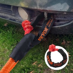 Pehmeä synteettinen sakkeli 56 cm 12,7 mm 2 kpl 20 t murtolujuus