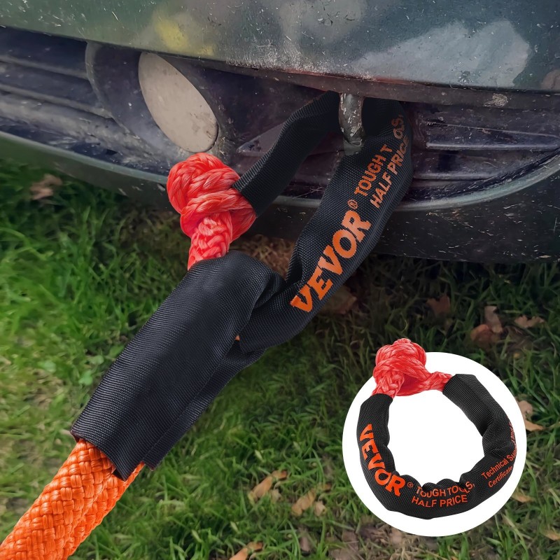 Pehmeä synteettinen sakkeli 56 cm 12,7 mm 2 kpl 20 t murtolujuus