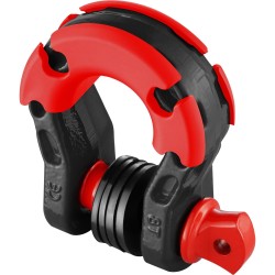 D renkaan sakkeli 45 teräs 22 mm ruuvitapilla 30 t murtolujuus 2 kpl