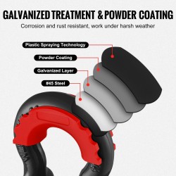 D-renkaan sakkeli 45-teräs 19 mm lanka 22 mm tapilla 2 kpl