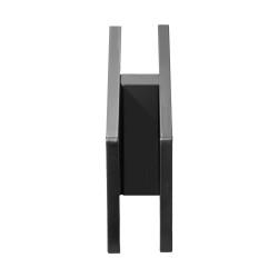 Lasipidike suorakulmainen 304 ruostumaton teräs 8 12 mm lasille 4 kpl