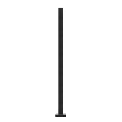 Lasikiinnike SUS304 ruostumatonta terästä 1050 mm 10 12 mm lasille 1 kpl