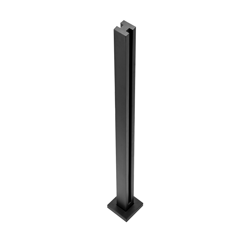 Lasikiinnike SUS304-ruostumatonta terästä 1050 mm 10–12 mm lasille 1 kpl