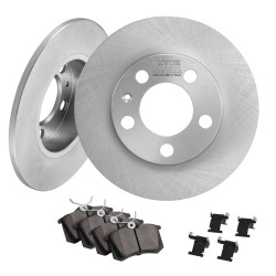 Takajarrusarja HT250 valurautalevyt 232 mm keraamiset jarrupalat useille malleille
