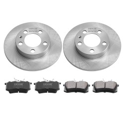 Takajarrusarja HT250 valurautalevyt 232 mm keraamiset jarrupalat useille malleille